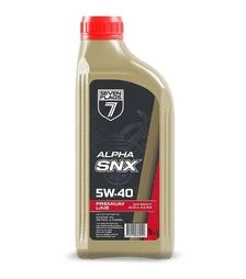 Моторна олива 7FLAGS ALPHA SNX 5W-40 API SN/CF, 1 л