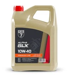 Моторна олива 7FLAGS ALPHA SLX 10W-40 API SL/CF, 4 л