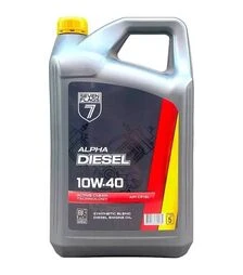 Моторное масло 7FLAGS ALPHA DIESEL 10W-40 API CF/SL, 5 л