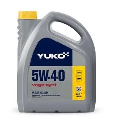 Моторна олива VUKO VEGA SYNT 5W-40 API SL/CF, 4 л