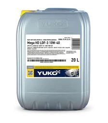 Моторна олива VUKO MEGA HD LDF-3 10W-40 API CF-4, 20 л