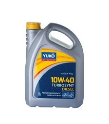 Моторное масло VUKO TURBOSYNT DIESEL 10W-40 API CH-4/SL, 5 л