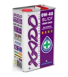 Моторна олива XADO Atomic Oil 0W-40, SL/CF, 4 л