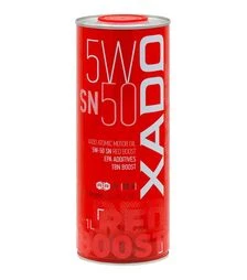 Моторна олива XADO Atomic Oil Red Boost 5W-50 SN, 1 л