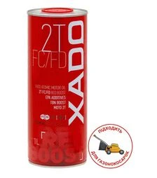 Моторна олива XADO Atomic Oil Red Boost 2T, FC/FD, 60 л