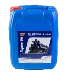 Моторное масло DAF Xtreme LD 10W-40, 20 л