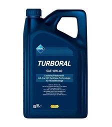 Моторное масло Aral Turboral 10W-40, 5 л