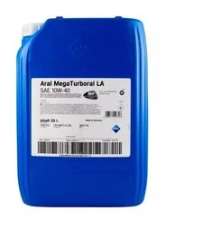 Моторное масло Aral MegaTurboral LA 10W-40, 20 л