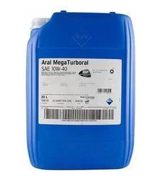 Моторное масло Aral MegaTurboral 10W-40, 20 л
