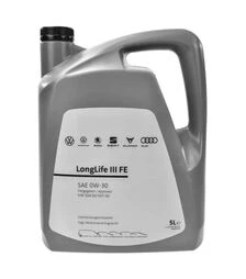 Моторна олива VW LongLife III FE 0W-30, 5 л
