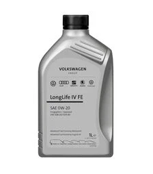 Моторна олива VW LongLife IV FE 0W-20 Audi Logo, 1 л