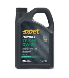 Моторна олива Opet Fullmax TF-DM1 0W-20, 4 л