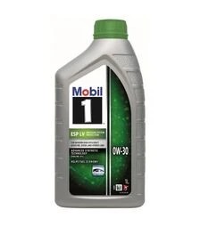 Моторна олива MOBIL 1 ESP LV, 0W-30, 1 л (157775)