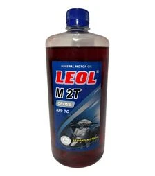 Моторна олива двотактна LEOL CROSS M 2T, SAE 30, API ТС, 1 л (0,9 л)