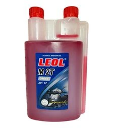 Моторна олива двотактна LEOL CROSS M 2T, SAE 30, API ТС, з дозатором, 1 л