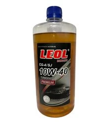 Моторна олива турбодизельна LEOL Premium 10W-40, API CG-4/SJ, 1 л (0,9 л)