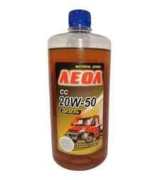 Моторна олива дизельна LEOL DIESEL 20W-50, API CC, 1 л (0,9 л)
