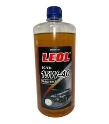 Моторна олива LEOL Master 15W-40, API SG/CD, 1 л (0,9 л)