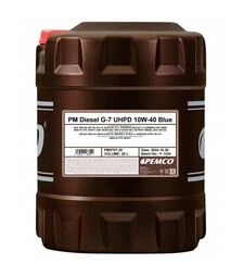 Моторна олива Pemco Diesel G-7 UHPD 10W-40 Blue, 20 л