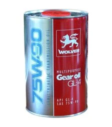 Трансмісійне мастило WOLVER MULTIPURPOSE GEAR OIL 75W-90 GL-4, 20 л