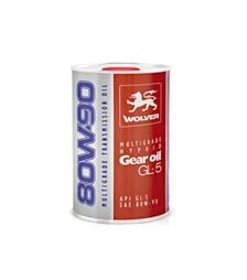 Трансмісійне мастило WOLVER MULTIGRADE HYPOID GEAR OIL 80W-90 GL-5, відро, 20 л