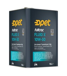 Трансмиссионная смазка Opet Fulltrac Fluid X 10W-30, 16 л