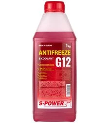 Антифриз S-POWER ANTIFREEZE (G12) червоний, 1 кг