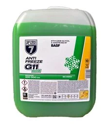 Антифриз 7FLAGS G11 зелений, 10 л