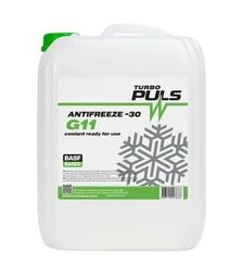 Антифриз TURBO PULS ANTIFREEZE -30 (G11) зелений, 10 л