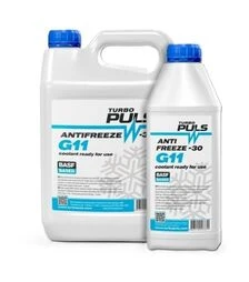 Антифриз TURBO PULS ANTIFREEZE -30 (G11) синій, 5 л