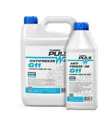 Антифриз TURBO PULS ANTIFREEZE -30 (G11) синій, 1 л