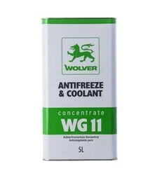 Антифриз WOLVER ANTIFREEZE & COOLANT CONCENTRATE (WG11) зелений, 5 л