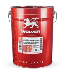 Антифриз WOLVER ANTIFREEZE & COOLANT (WG11) зелений, відро, 20 л