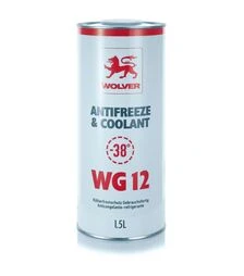 Антифриз WOLVER ANTIFREEZE & COOLANT (WG12), 1,5 л