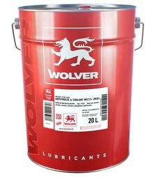 Антифриз WOLVER ANTIFREEZE & COOLANT (WG12+), 20 л