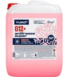 Антифриз VUKO Antifreeze -32 (Super G12+) червоний, 10 л
