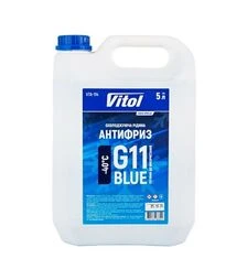 Антифриз VITOL G11 синій, 5 л
