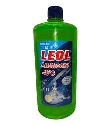 Антифриз LEOL G11 -40°C, зелений, 1 л (0,9 л)