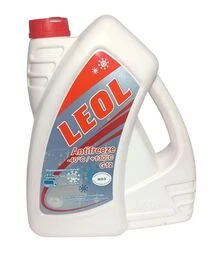 Антифриз LEOL G12 -40°C, червоний, 5 л