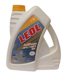 Антифриз LEOL G11 -40°C, жовтий, 4 л