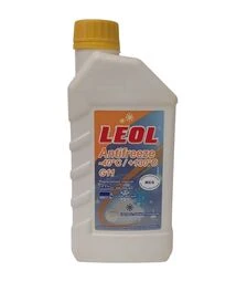 Антифриз LEOL G11 -40°C, жовтий, 1 л (1 кг)