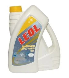 Антифриз LEOL G11 -40°C, жовтий, 5 л