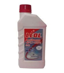 Антифриз LEOL G12 -40°C, червоний, 1 л (1 кг)