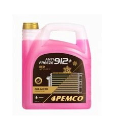 Антифриз PEMCO 912+ -40°C, красный, 5 л