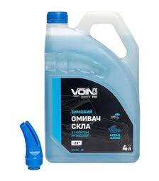 Омивач скла VOIN зимовий, океанський озон, з ефектом антидощу, 4 л (VOIN W5 OO -22)