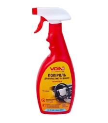 Полироль VOIN для пластика и винила, без запаха, 500 мл (VP-0056)