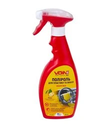 Поліроль VOIN для пластику та вінілу, лимон, 500 мл (VP-0512)