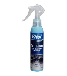 Полироль VITOL для пластика и винила, новая машина, 150 мл (VTP-1503)