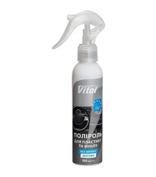 Поліроль VITOL для пластику та вінілу, матова, без запаху, 150 мл (VTP-1511)