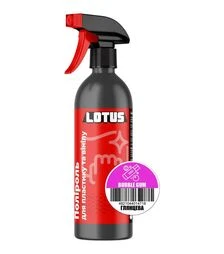 Поліроль Lotus для пластику та вінілу, бабл гам, глянцева, 500 мл